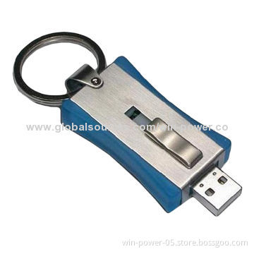 Metal USB Flash Drive, Full Capacity Can Pass H2 Test, CE and FCC Marks